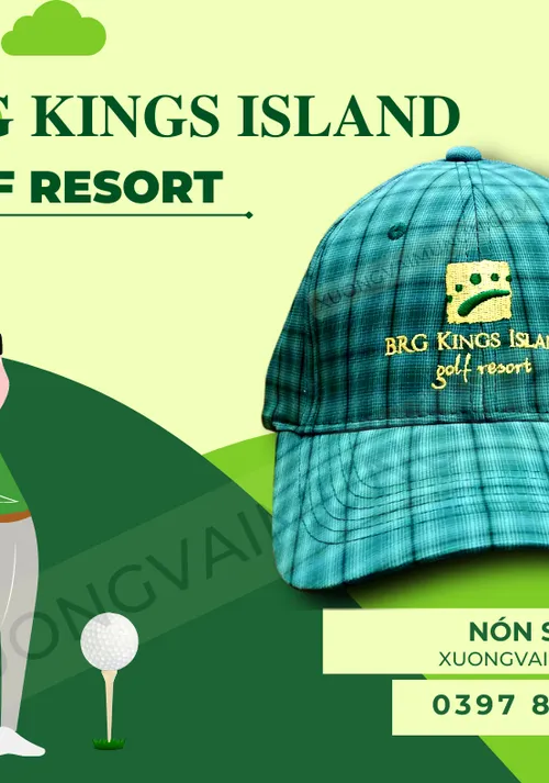 Nón thể thao BRG Kings Island Golf Resort