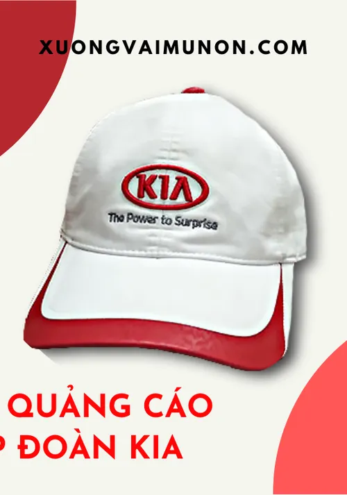 Nón quảng cáo Tập Đoàn KIA