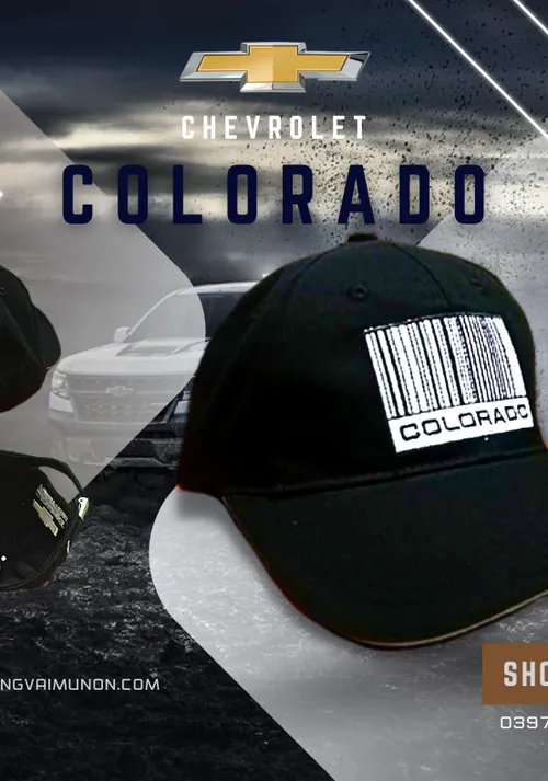 Nón quảng cáo Chevrolet Colorado