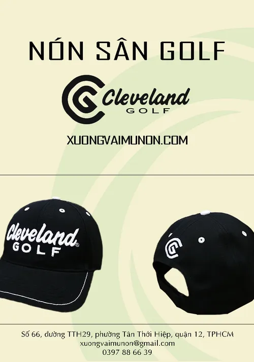 Nón kết Sân Golf Cleverland