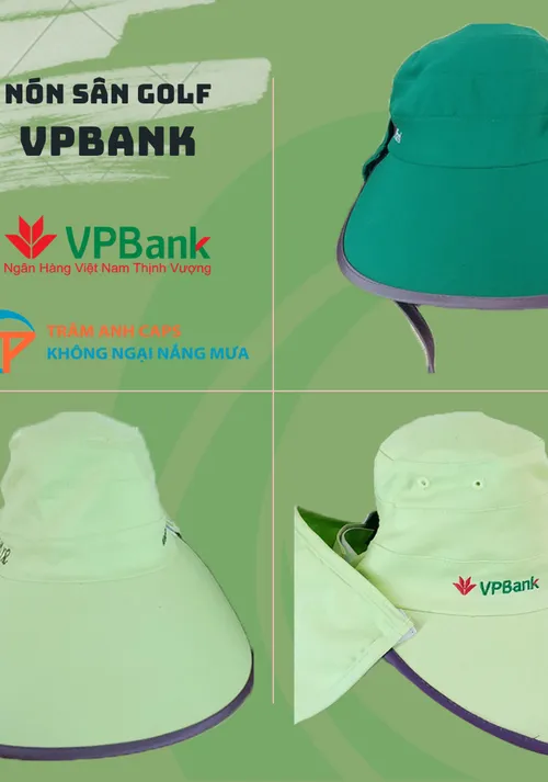Nón Sân Golf VP Bank
