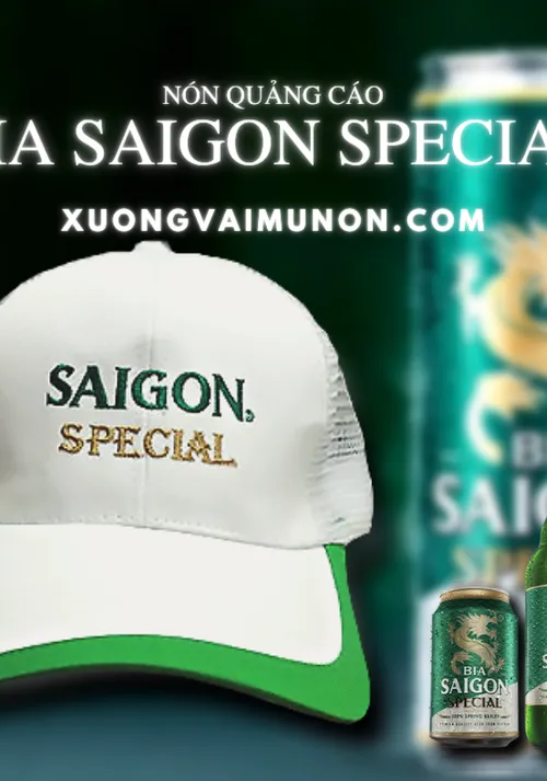 Nón quảng cáo Bia Saigon Special