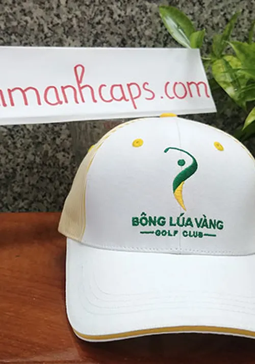 Nón thể thao - Bông Lúa Vàng Golf Club