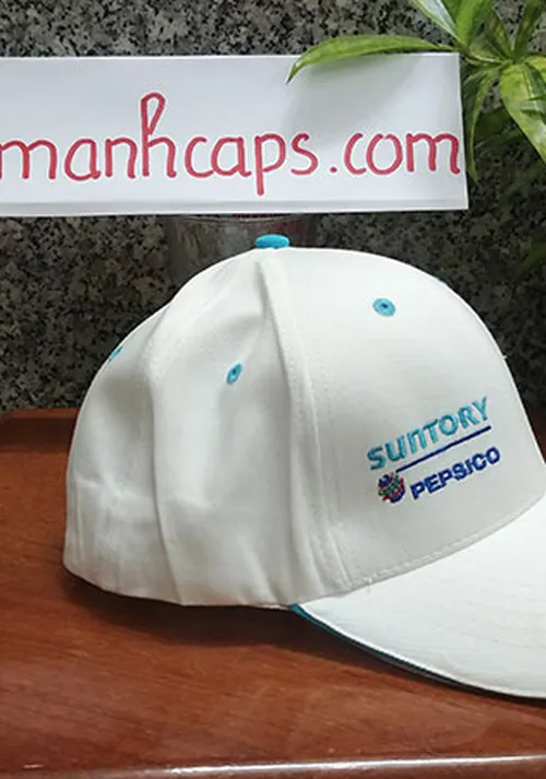 Nón quảng cáo Suntory Pepsico