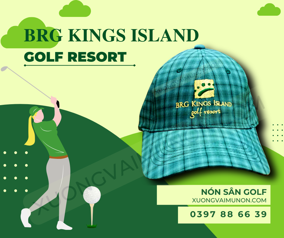 Nón thể thao BRG Kings Island Golf Resort