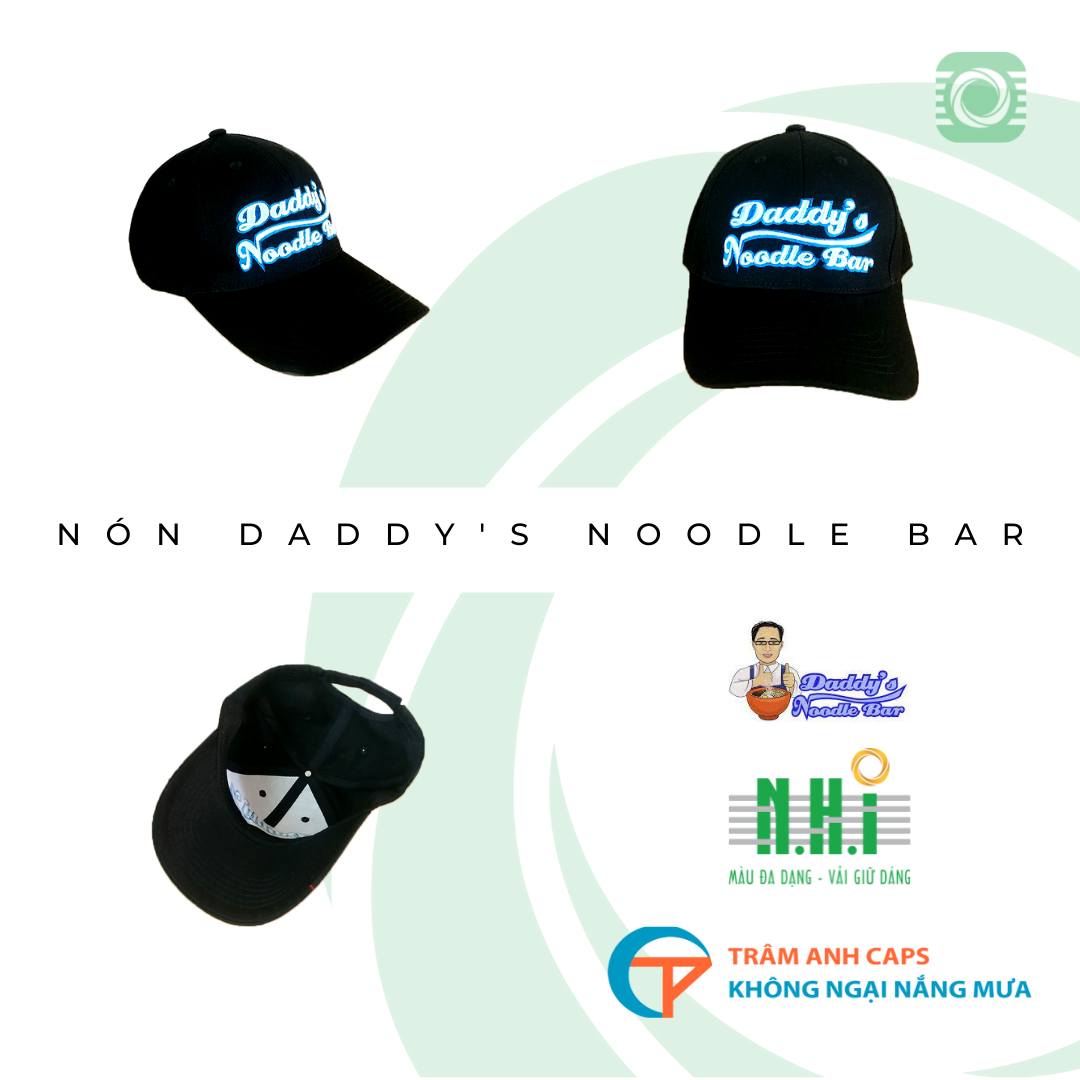Nón kết quảng cáo Daddys Noodle Bar