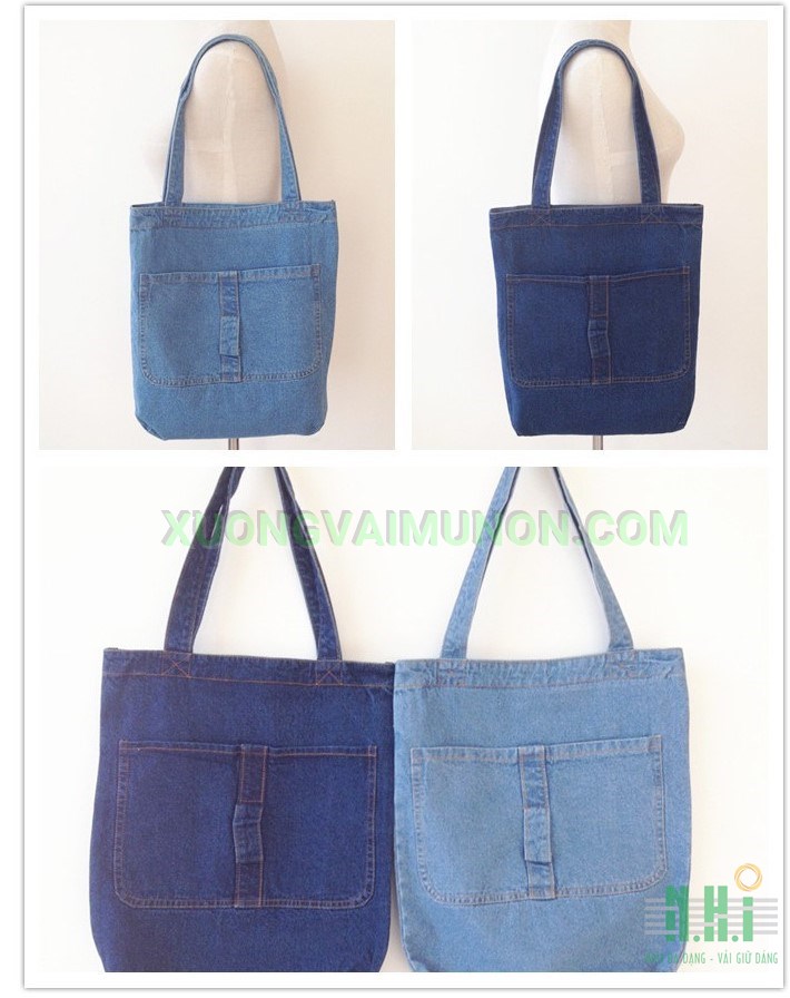 Túi vải Jeans Túi vải Jeans