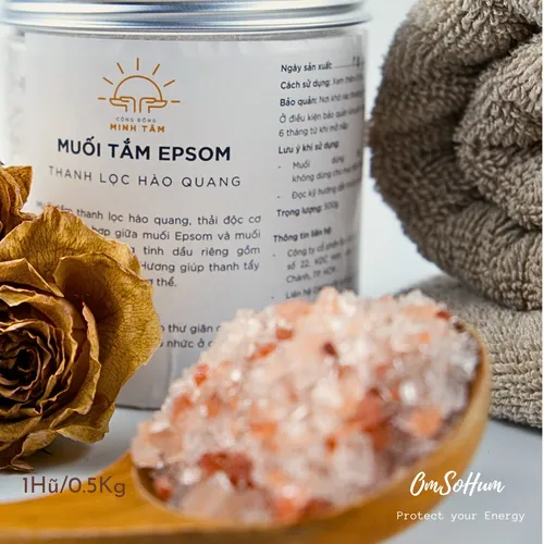 Muối Tắm Epsom Thanh Tẩy Năng Lượng