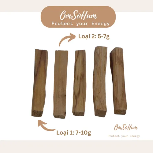 Gỗ Trắc Xanh Palo Santo Thanh Tẩy Năng Lượng (<15gram)