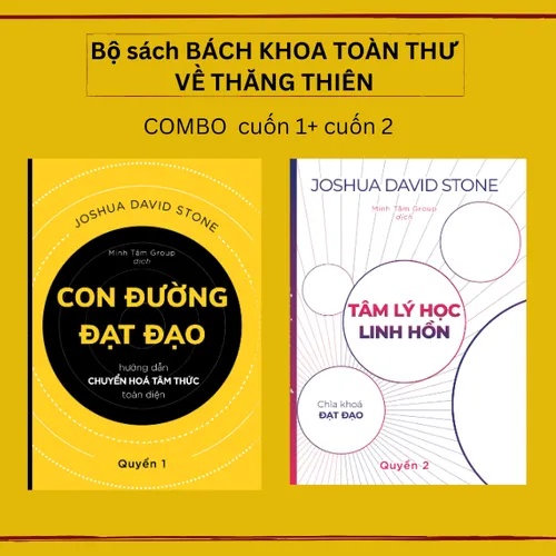 [Combo 02 Sách] Con Đường Đạt Đạo & Tâm Lý Học Linh Hồn | Tủ Sách Tâm Linh