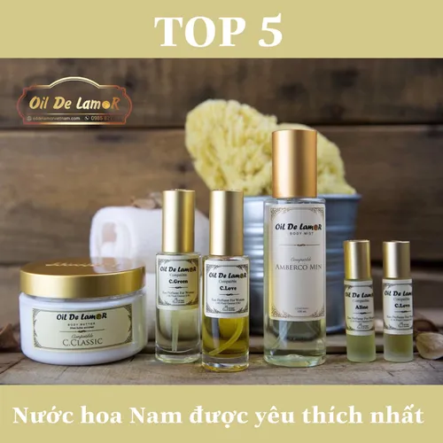 Top 5 nước hoa Oil De Lamor cho nam được yêu thích nhất