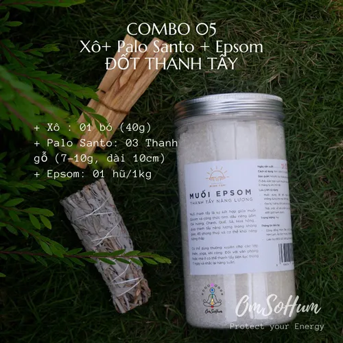 COMBO 05 - HỘP QUÀ XANH | Thanh Tẩy Năng Lượng