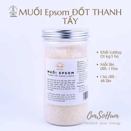 Muối Epsom Thanh Tẩy Năng Lượng
