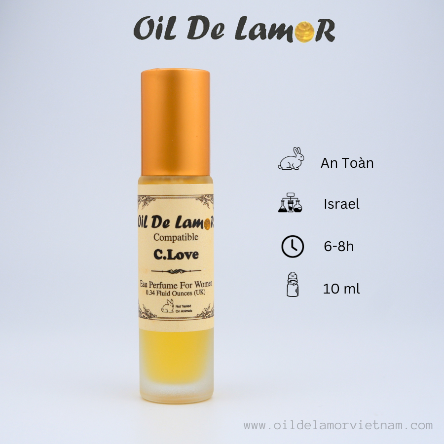 Nước hoa nữ Oil De Lamor C.Love chính hãng Israel