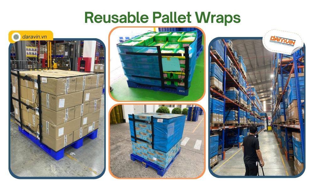 How Reusable Pallet Wraps Improve Your Logistics