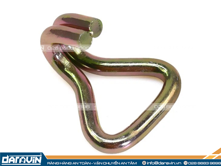 Móc J cho dây chằng tăng đơ 38mm Double J hook Móc J cho dây chằng tăng đơ 38mm Double J hook