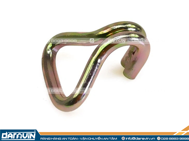 Móc J cho dây chằng tăng đơ bản 25mm Double J hook Móc J cho dây chằng tăng đơ bản 25mm Double J hook