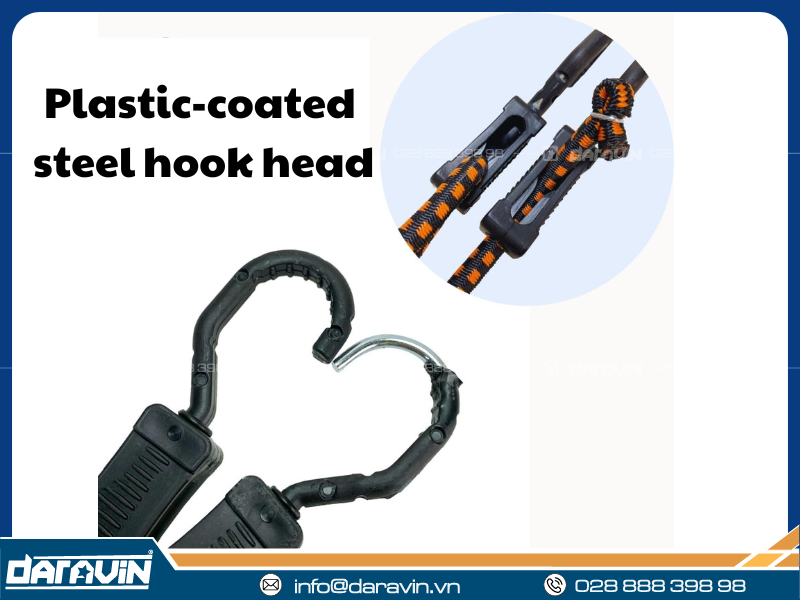 Summary of uses and advantages of Bungee Cord with Steel Core Plastic Hook