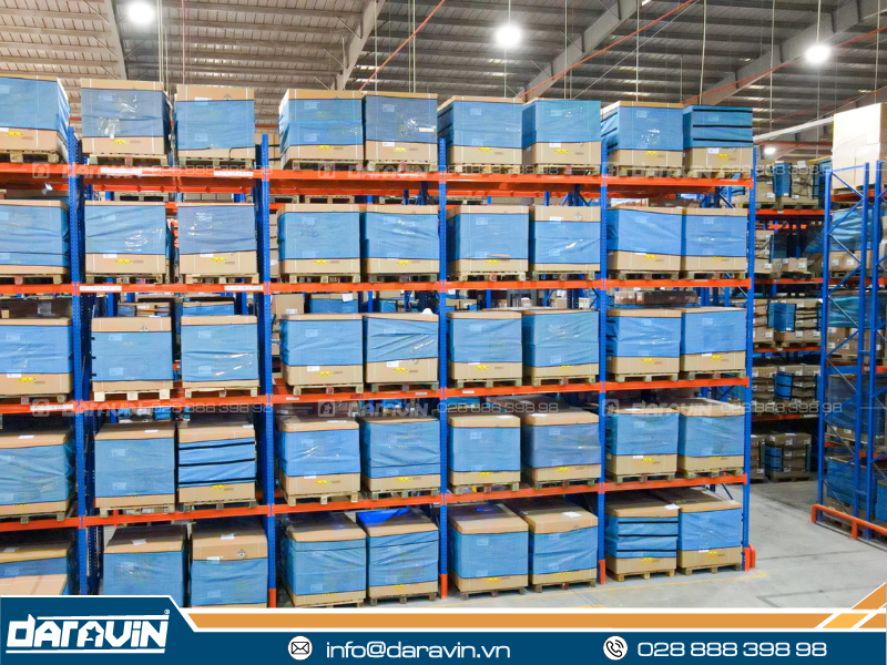 Hiệu quả sử dụng khi áp dụng giải pháp Kho Hàng Xanh từ DARAVIN