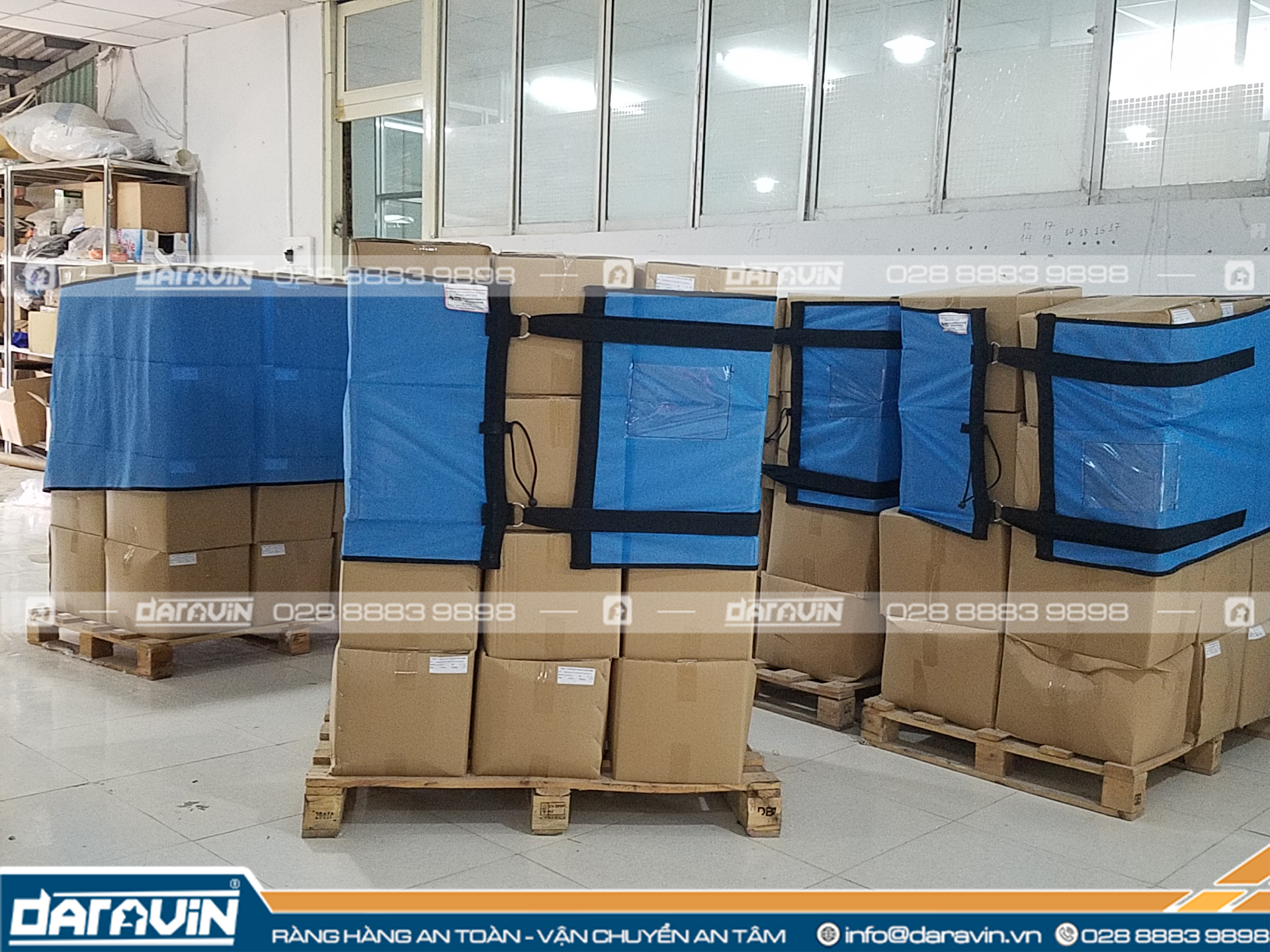 Bàn giao lô lưới quấn pallet khóa ring xiết đầu tiên cho khu công nghiệp Hiệp Phước Bàn giao lô lưới quấn pallet khóa ring xiết đầu tiên cho khu công nghiệp Hiệp Phước