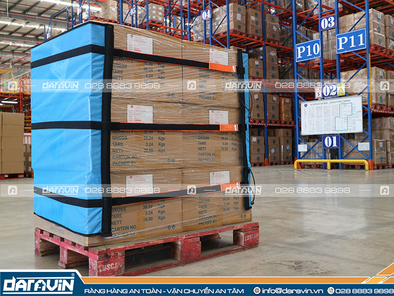 Băng gai dính loại tốt nhất trên thị trường được sử dụng cho lưới quấn pallet Daravin Băng gai dính loại tốt nhất trên thị trường được sử dụng cho lưới quấn pallet Daravin