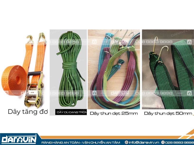 So sánh ưu - nhược điểm các loại dây buộc hàng cho xe máy sử dụng phổ biến hiện nay