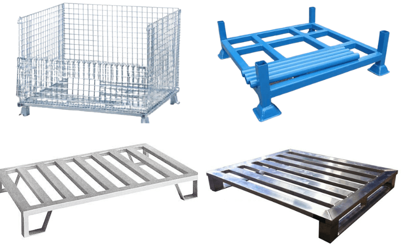 Các mẫu pallet sắt phổ biến trên thị trường Các mẫu pallet sắt phổ biến trên thị trường