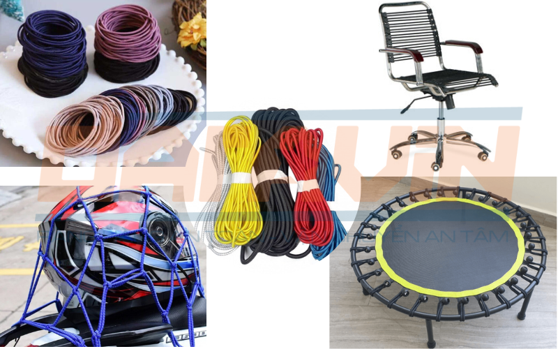 Các sản phẩm biến thể mà DARAVIN nhận gia công thêm cho khách hàng từ chính nguồn nguyên liệu dây thun dệt tròn Các sản phẩm biến thể mà DARAVIN nhận gia công thêm cho khách hàng từ chính nguồn nguyên liệu dây thun dệt tròn