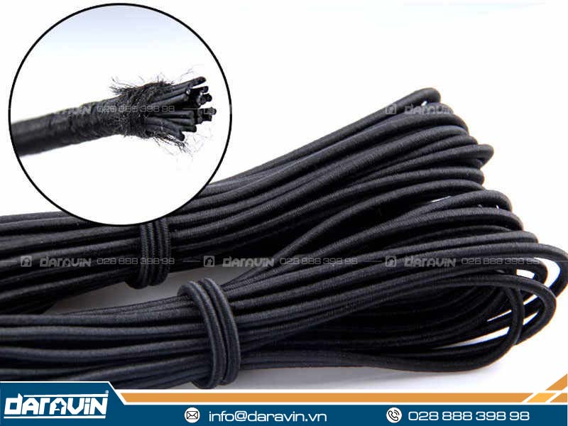 Cấu tạo dây thun cao su thun tròn  Cấu tạo dây thun cao su thun tròn