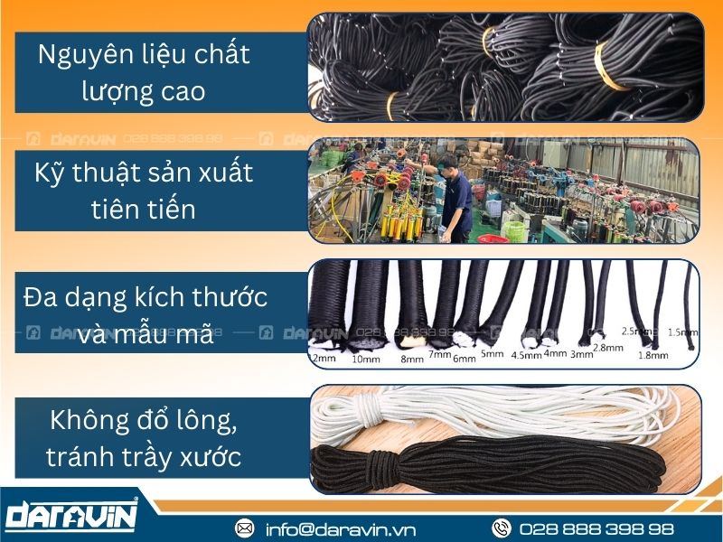 ưu điểm dây thun tròn