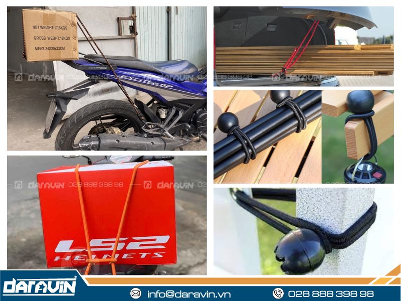 Ứng dụng dây thun tròn