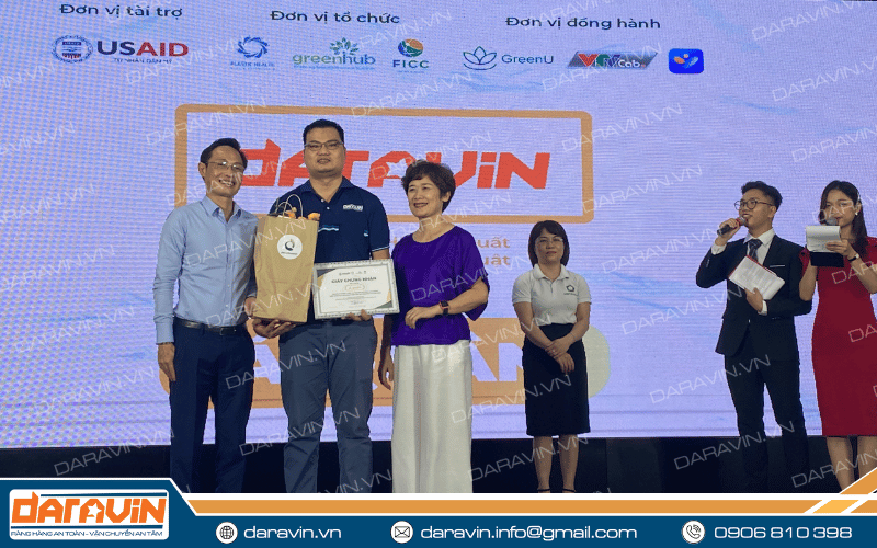 DARAVIN đạt giải thưởng Á quân cho sản phẩm lưới quấn pallet tại Plastinovation 2022 DARAVIN đạt giải thưởng Á quân cho sản phẩm lưới quấn pallet tại Plastinovation 2022