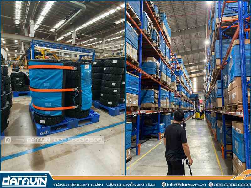 Tại sao nên mua lưới quấn hàng pallet tại Daravin?