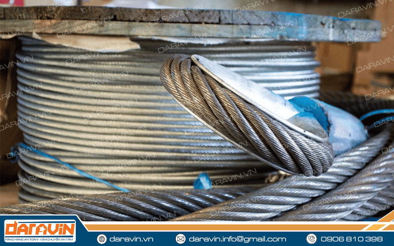 Dây cáp thép cẩu hàng hóa Dây cáp thép cẩu hàng hóa