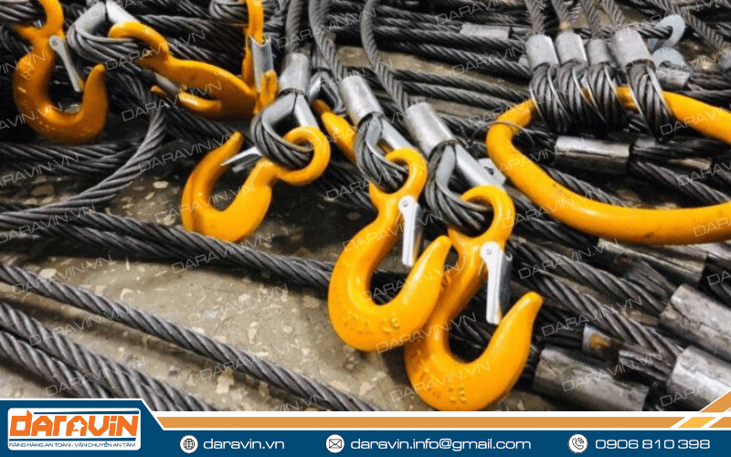 Dây cáp thép có độ bèn cao sử dụng chung được với nhiều phụ kiện Dây cáp thép có độ bèn cao sử dụng chung được với nhiều phụ kiện