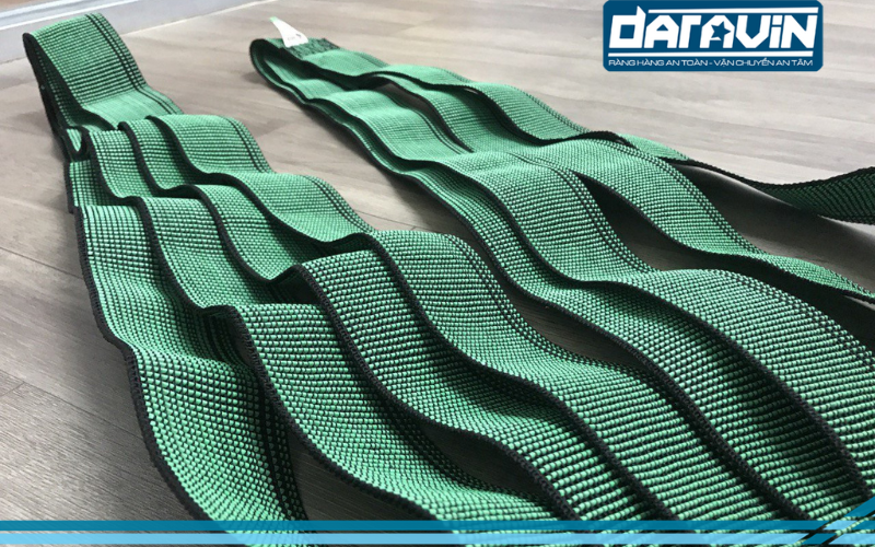 Dây thun bản ràng pallet DARAVIN được sản xuất từ sợi Elatics cho độ bền vượt trội Dây thun bản ràng pallet DARAVIN được sản xuất từ sợi Elatics cho độ bền vượt trội