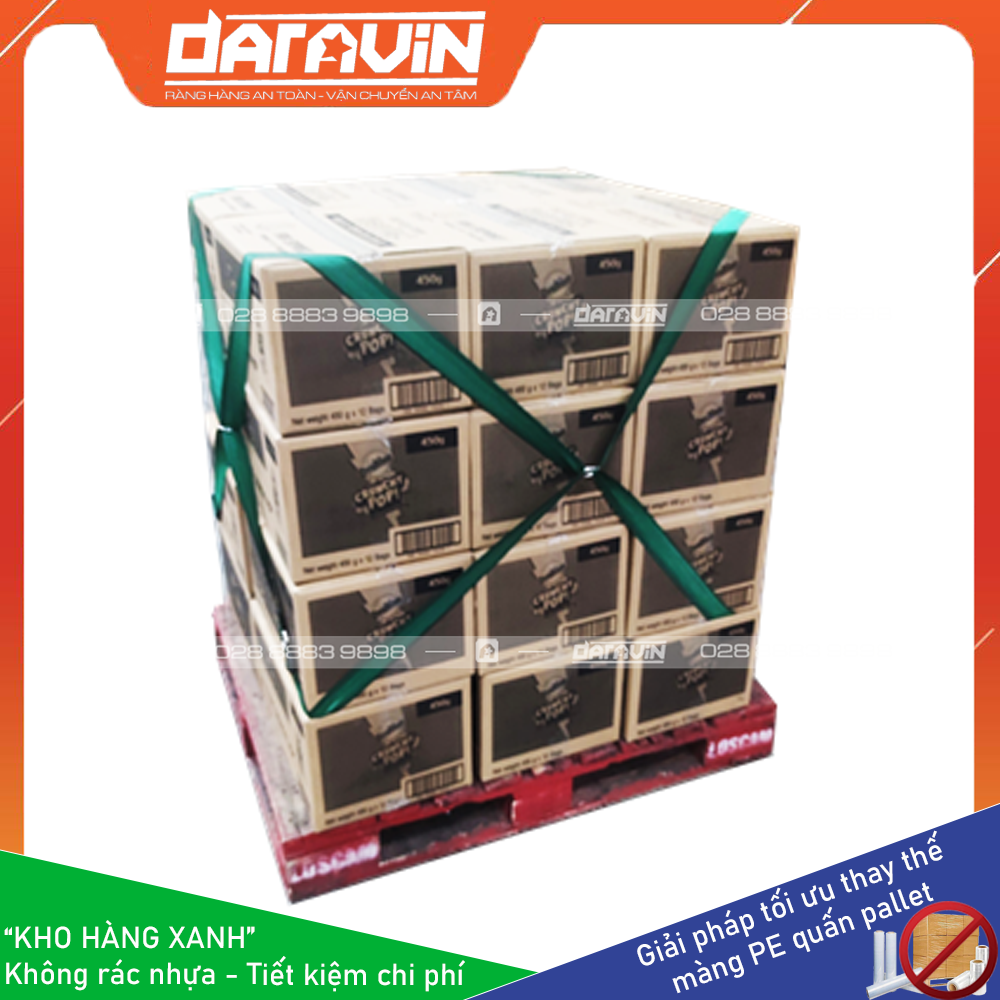 Dây thun chéo bản 50 ràng pallet