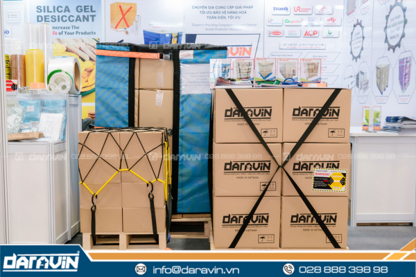 Những sản phẩm lưới quấn pallet của Daravin