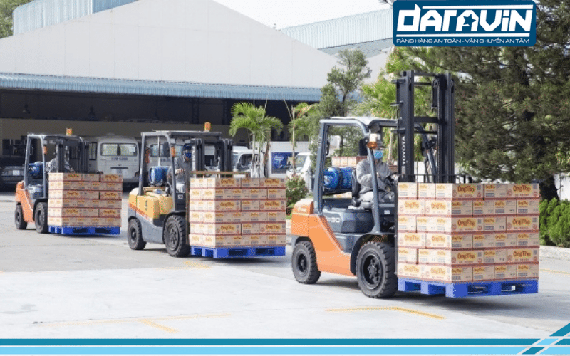 Giải pháp ràng hàng được chọn phải đáp ứng được tiêu chí ổn định cho việc vận chuyển nội bộ trong kho Giải pháp ràng hàng được chọn phải đáp ứng được tiêu chí ổn định cho việc vận chuyển nội bộ trong kho