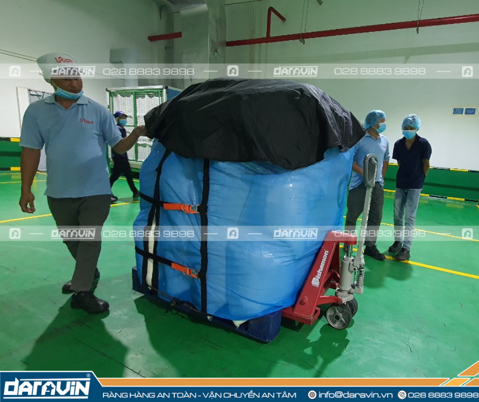 Giải pháp của DARAVIN dành cho kho hàng URC