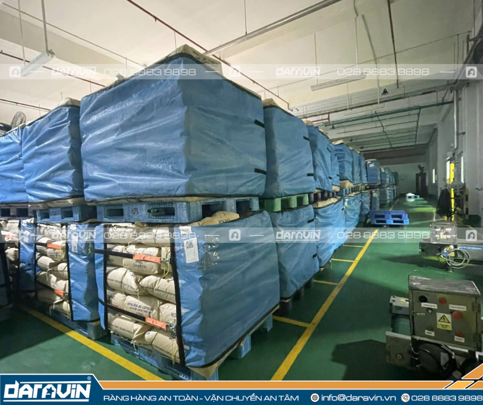 Sản phẩm của Daravin tại kho hàng URC