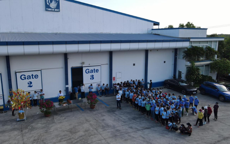 Hình thực tế công ty thủy sản đông lạnh Thanh Hào Hình thực tế công ty thủy sản đông lạnh Thanh Hào