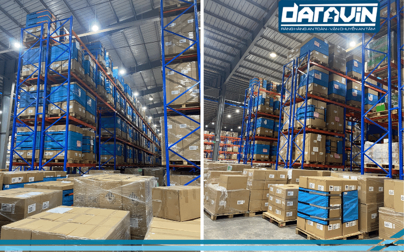 Kệ selective cho kho hàng của công ty TTI Việt Nam Kệ selective cho kho hàng của công ty TTI Việt Nam