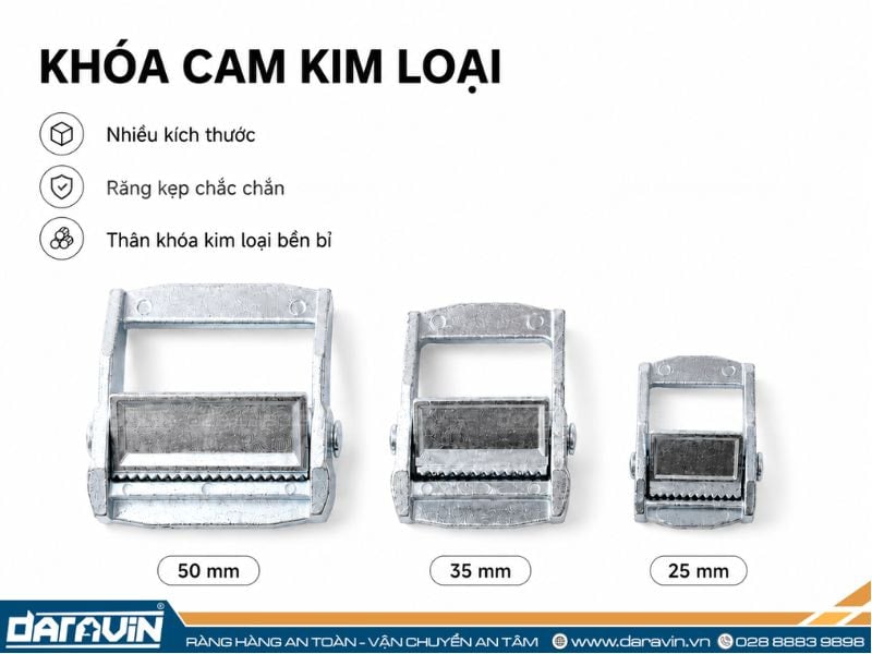 Khóa cam tiêu chuẩn chất lượng cao, sản xuất theo yêu cầu