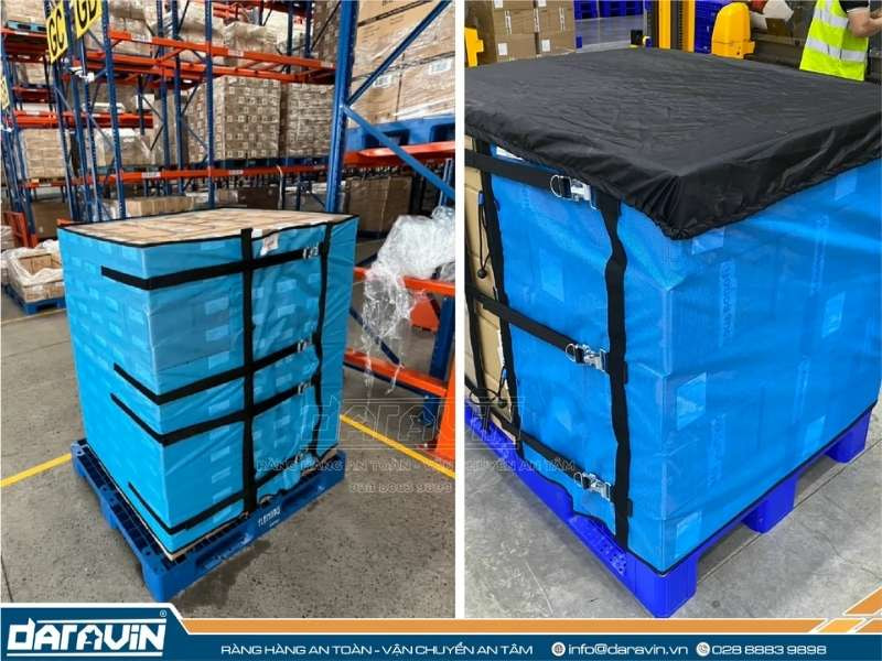 Vì sao cần chọn đúng kích thước pallet nhựa
