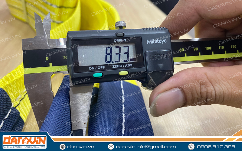 Lưu ý nên kiểm tra độ dày dặn của dây cáp vải khi mua Lưu ý nên kiểm tra độ dày dặn của dây cáp vải khi mua