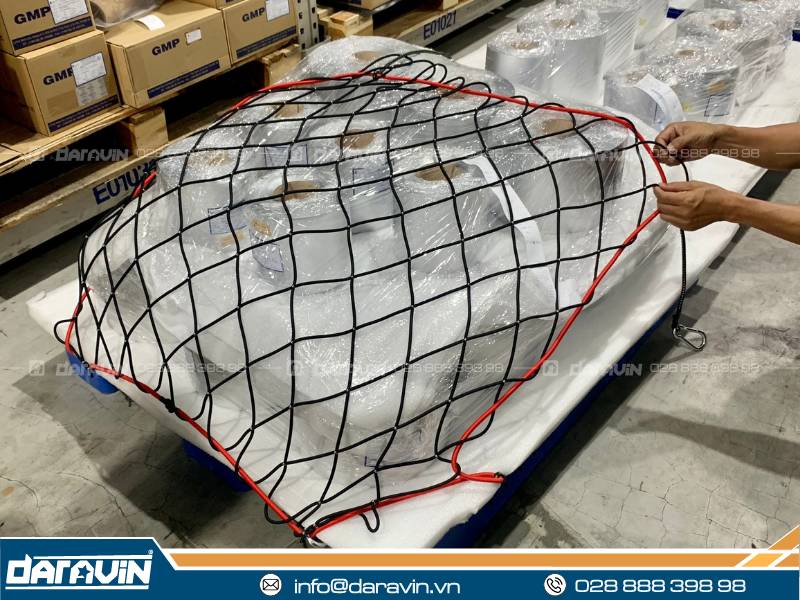 Tính năng vượt trội của lưới thun ràng pallet