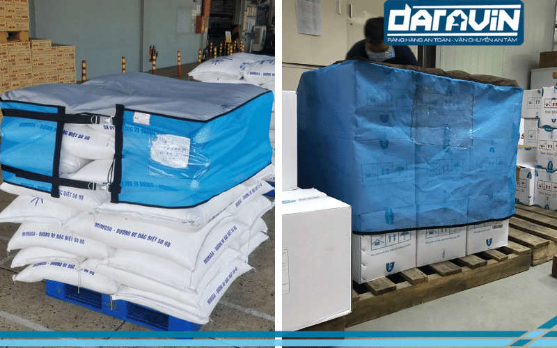 Lưới quấn pallet có vải trùm đều được ưu tiên lựa chọn cho các ngành thực phẩm và dược phẩm Lưới quấn pallet có vải trùm đều được ưu tiên lựa chọn cho các ngành thực phẩm và dược phẩm