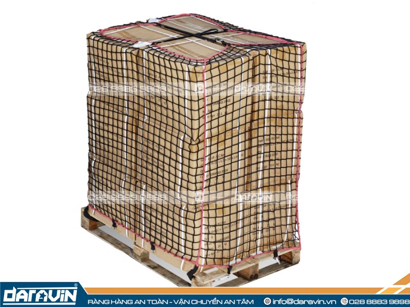 Daravin đơn vị cung cấp lưới quấn pallet khóa cài bấm