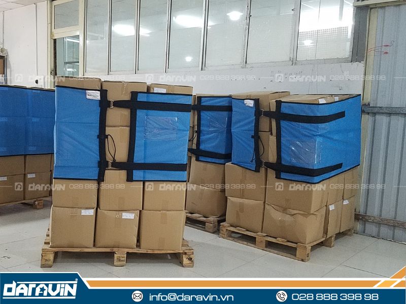 Lưới quấn pallet tái sử dụng giải pháp xanh kho hàng việt